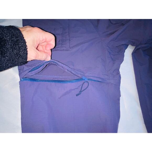 Lands' End Convertible Hiking Pants - Women's Size L (14 - 16) - Zip-Off Legs - Picture 3 of 11